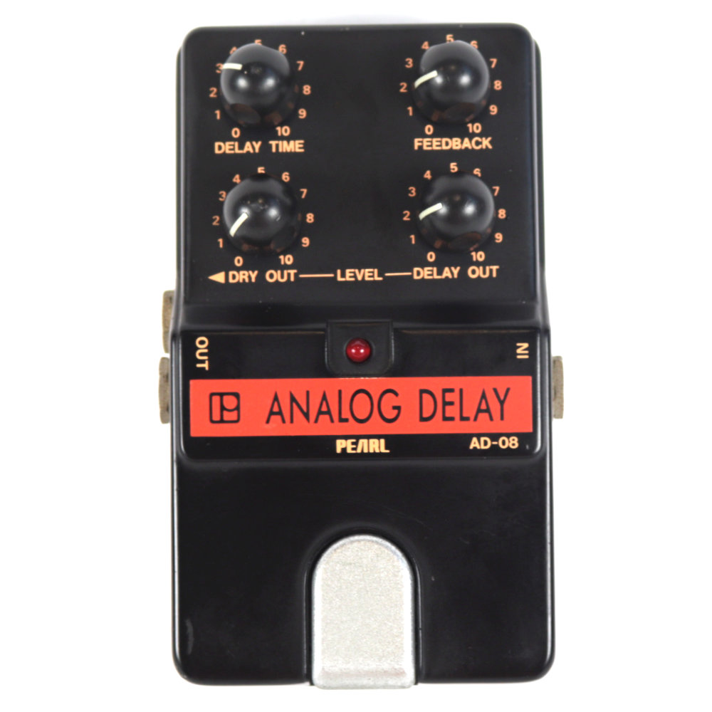 中古】アナログディレイ エフェクター PEARL AD-08 ANALOG DELAY 