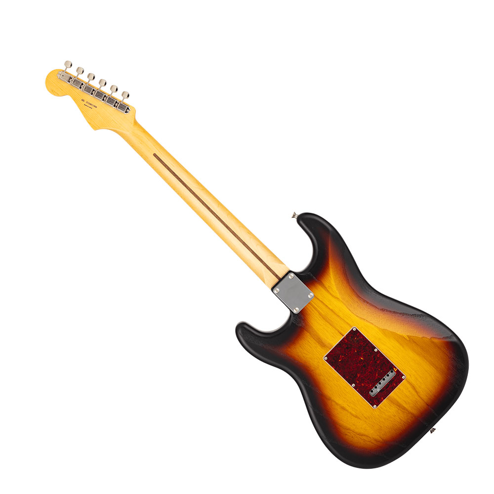 Fender フェンダー Made in Japan Limited Stratocaster Raw Ash RW 3 Color Sunburst ストラトキャスター エレキギター 背面