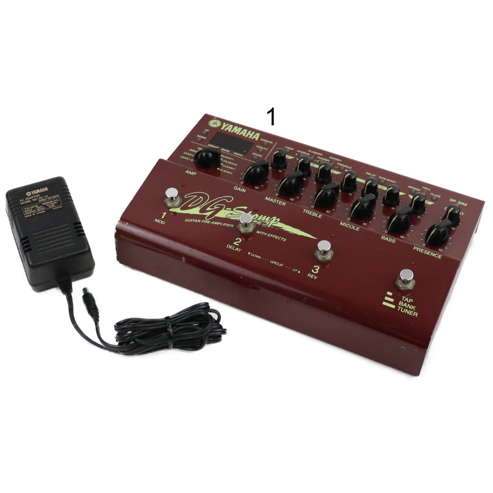 機材】YAMAHA DG-Stomp プリアンプ エフェクター 名機.YAMAHA DG-Stomp