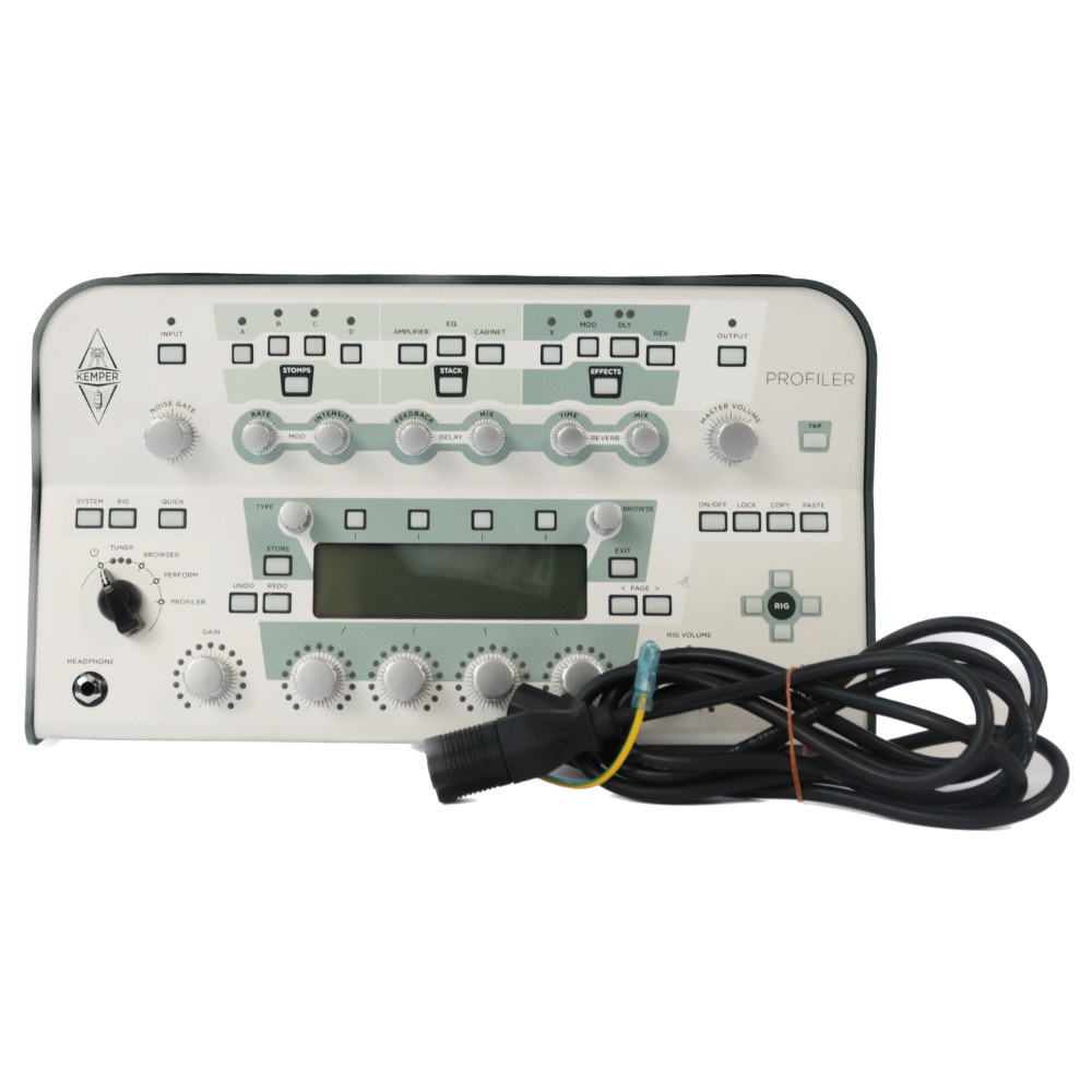 中古】 ケンパー KEMPER PROFILING AMP HEAD WHITE プロファイリング 