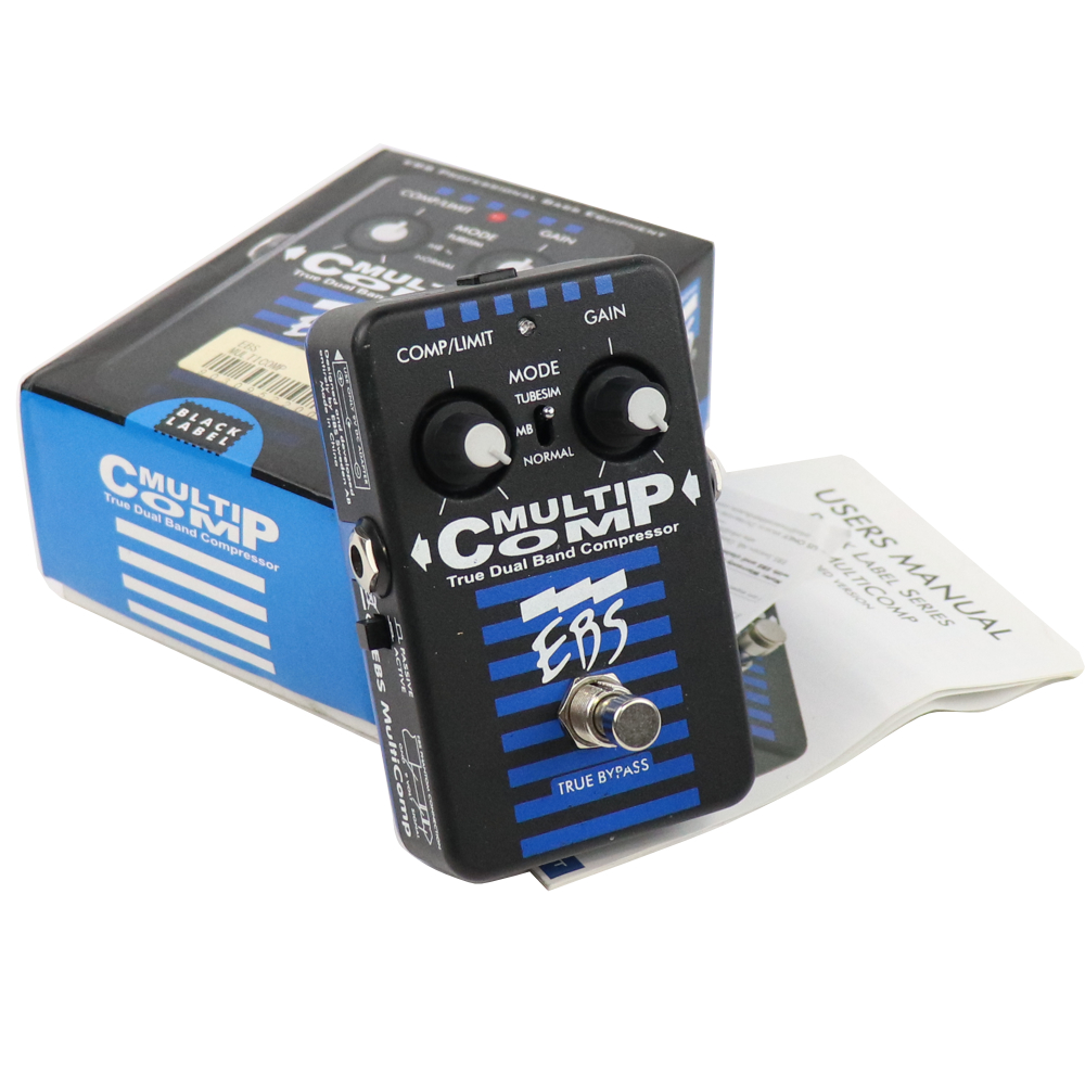 EBS MULTI COMP True Dual Band Compressor TRUE BYPASS マルチコンプ