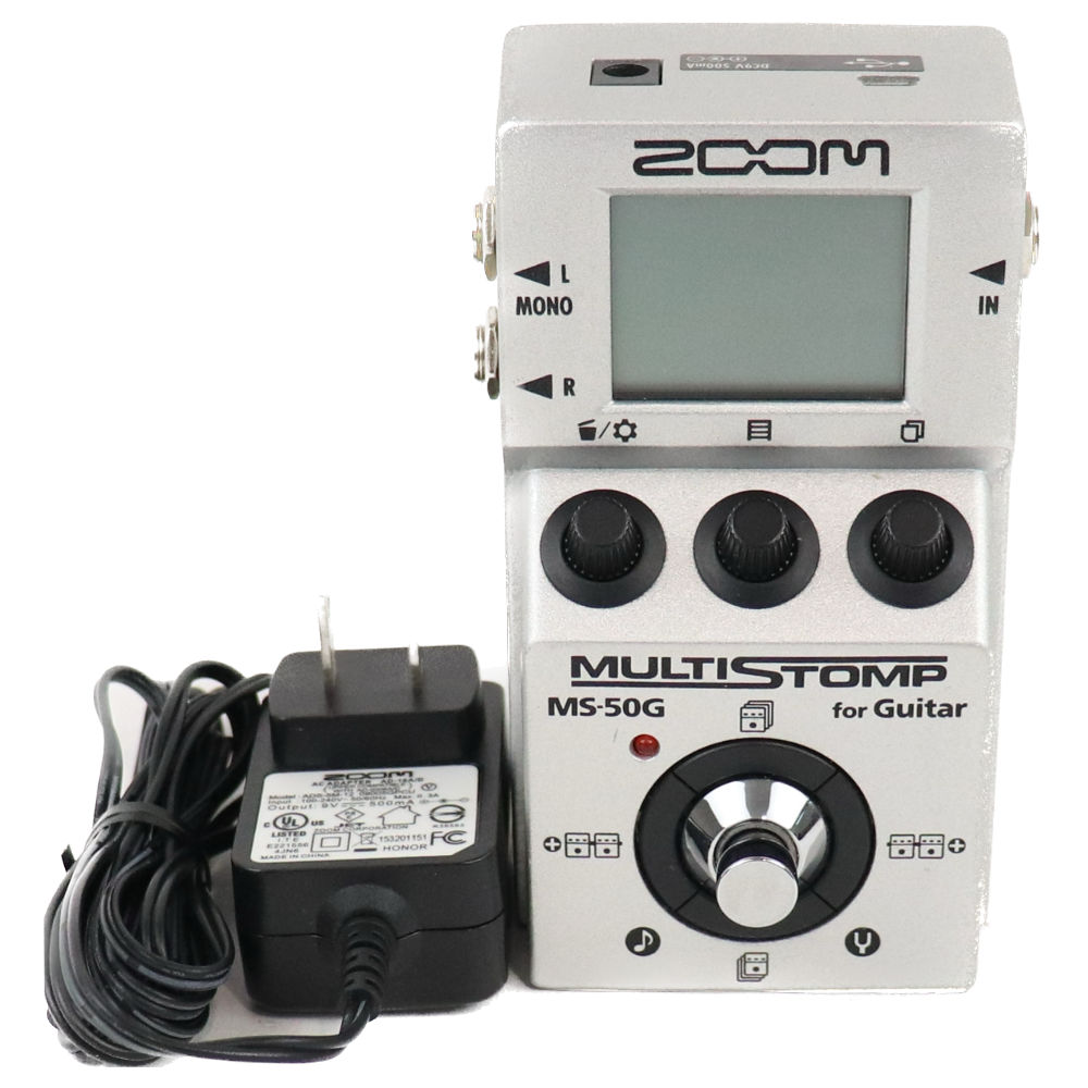 ★中古・美品★ZOOM（ズーム） MS-50G ギター用 マルチストンプ 楽天市場】ZOOM マルチストンプ MS-50G+ MultiStomp ギター