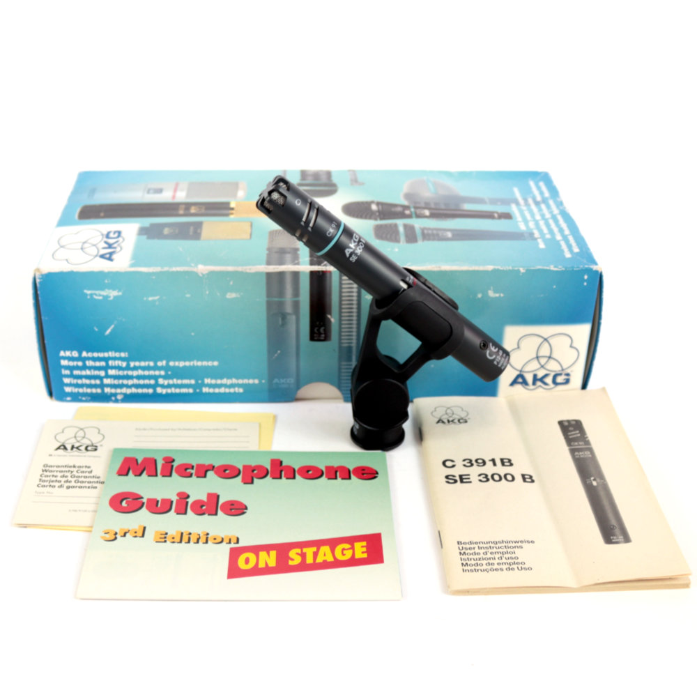 中古】 コンデンサーマイク AKG C391B([USED] CK91とSE300 Bのセット 