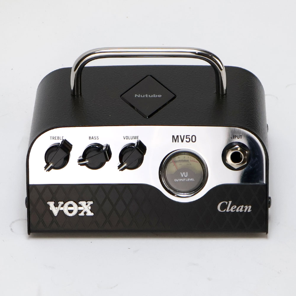 【中古】 VOX MV50-CL Clean 小型ギターアンプヘッド 真空管アンプ 正面