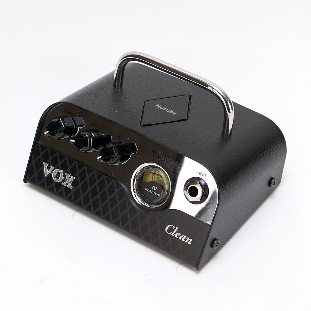 【中古】 VOX MV50-CL Clean 小型ギターアンプヘッド 真空管アンプ 全体