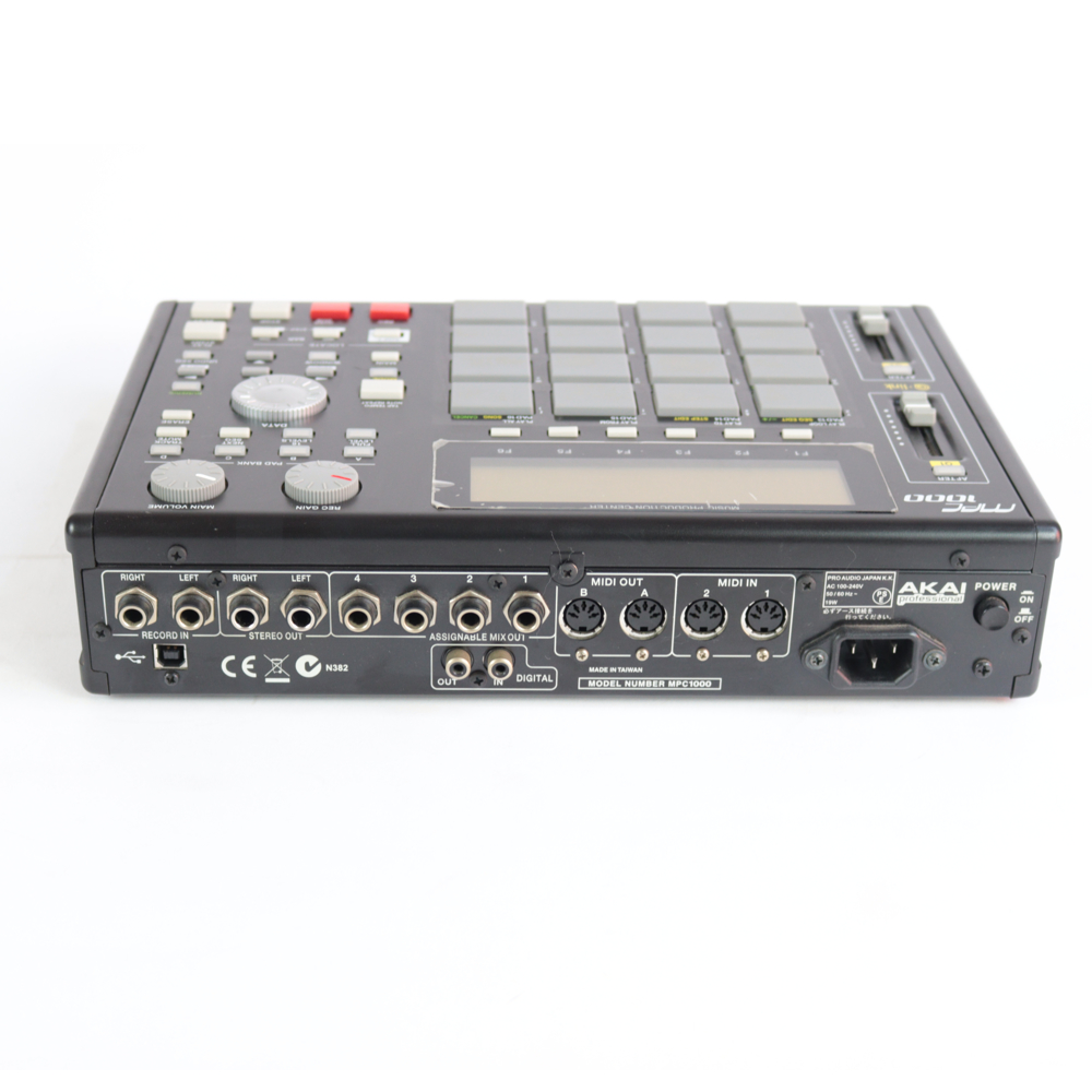 AKAI MPC1000 Black 128MB Sampler & Sequencer JJOS 3.16 MPC-1000BK