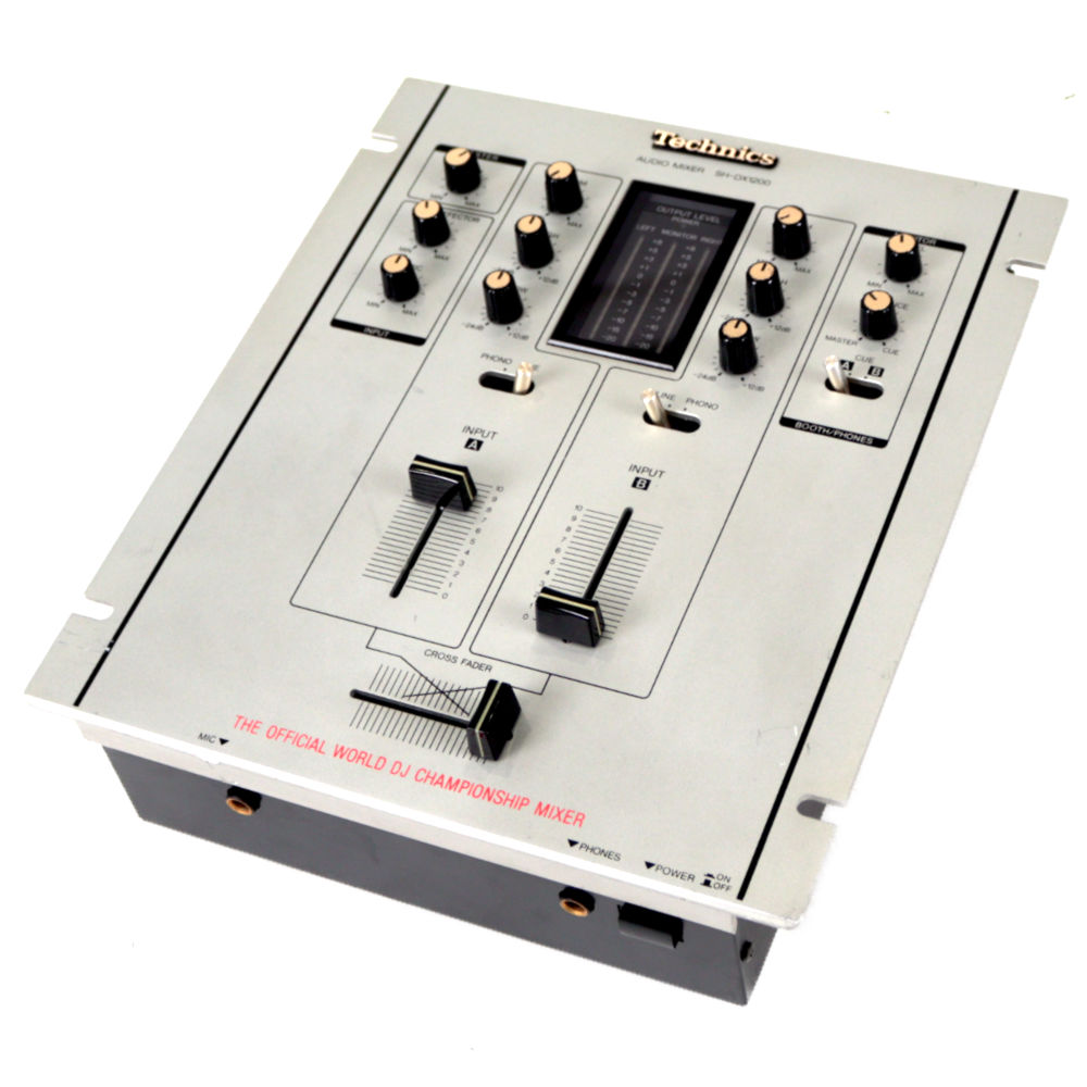 Technics テクニクス SH-DJ1200 DJミキサー 予備フェーダー付 中古