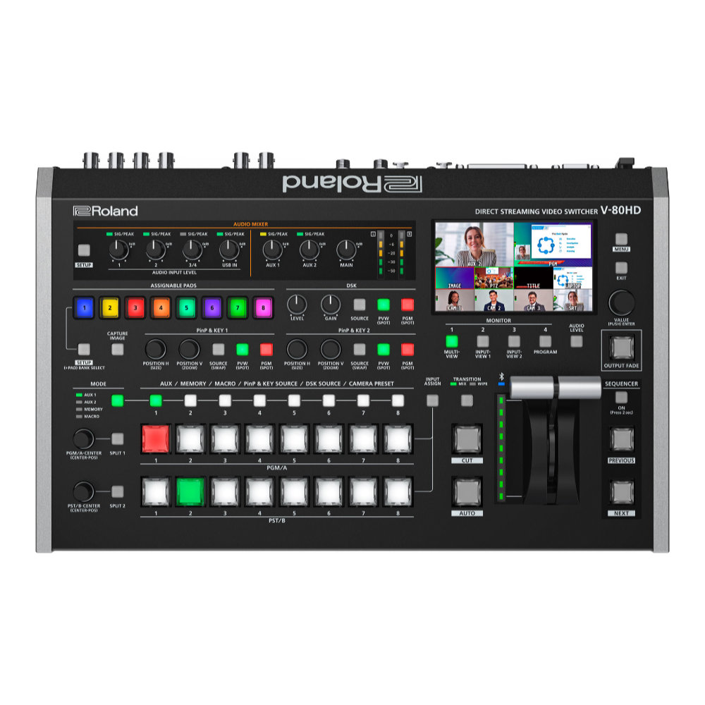 Roland V-80HD Direct Streaming Video Switcher ビデオスイッチャー