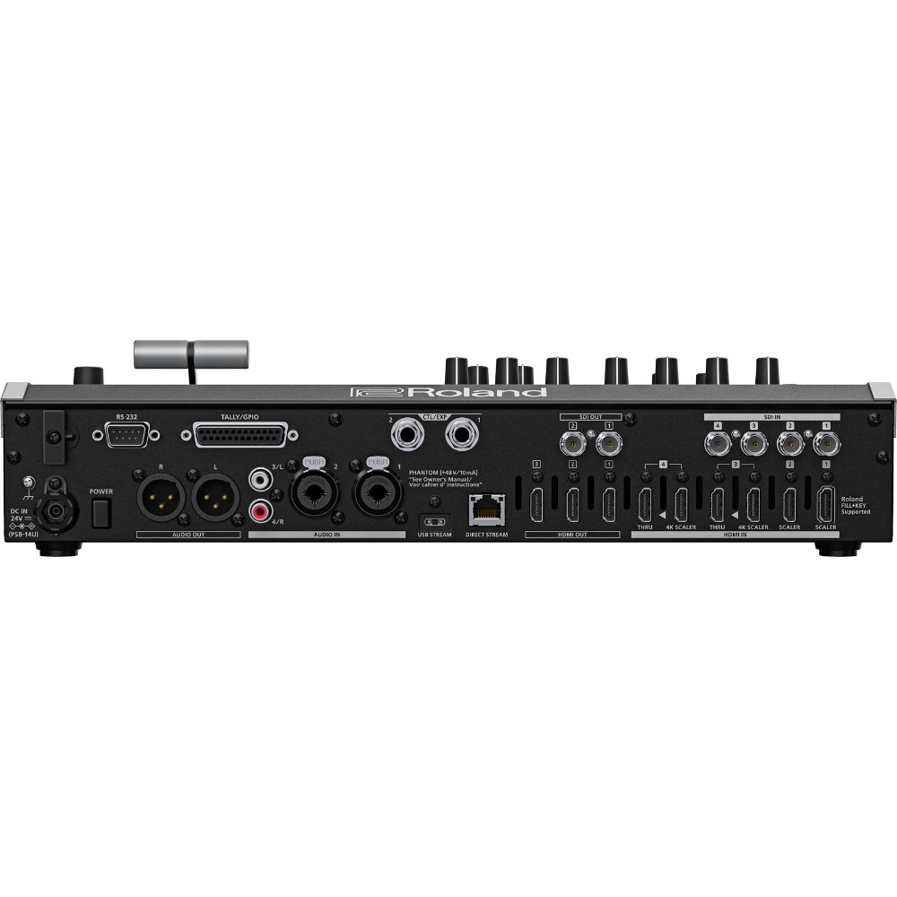 Roland V-80HD Direct Streaming Video Switcher ビデオスイッチャー リアパネル
