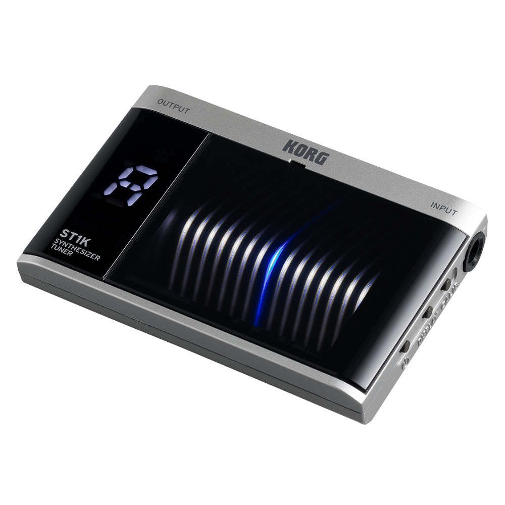 アナログシンセチューナー KORG ST1K コルグ チューナー 本体画像 斜め
