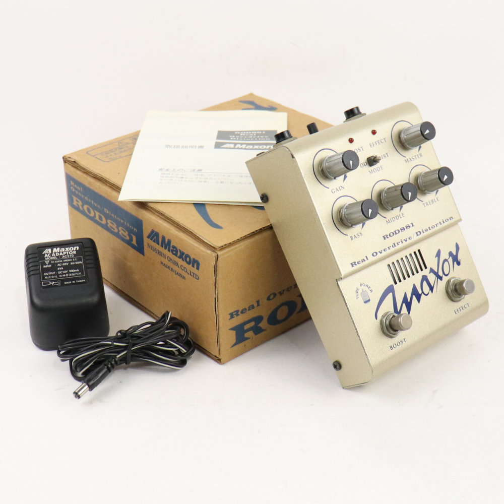 中古】 Maxon ROD881 Real Overdrive / Distortion オーバードライブ 