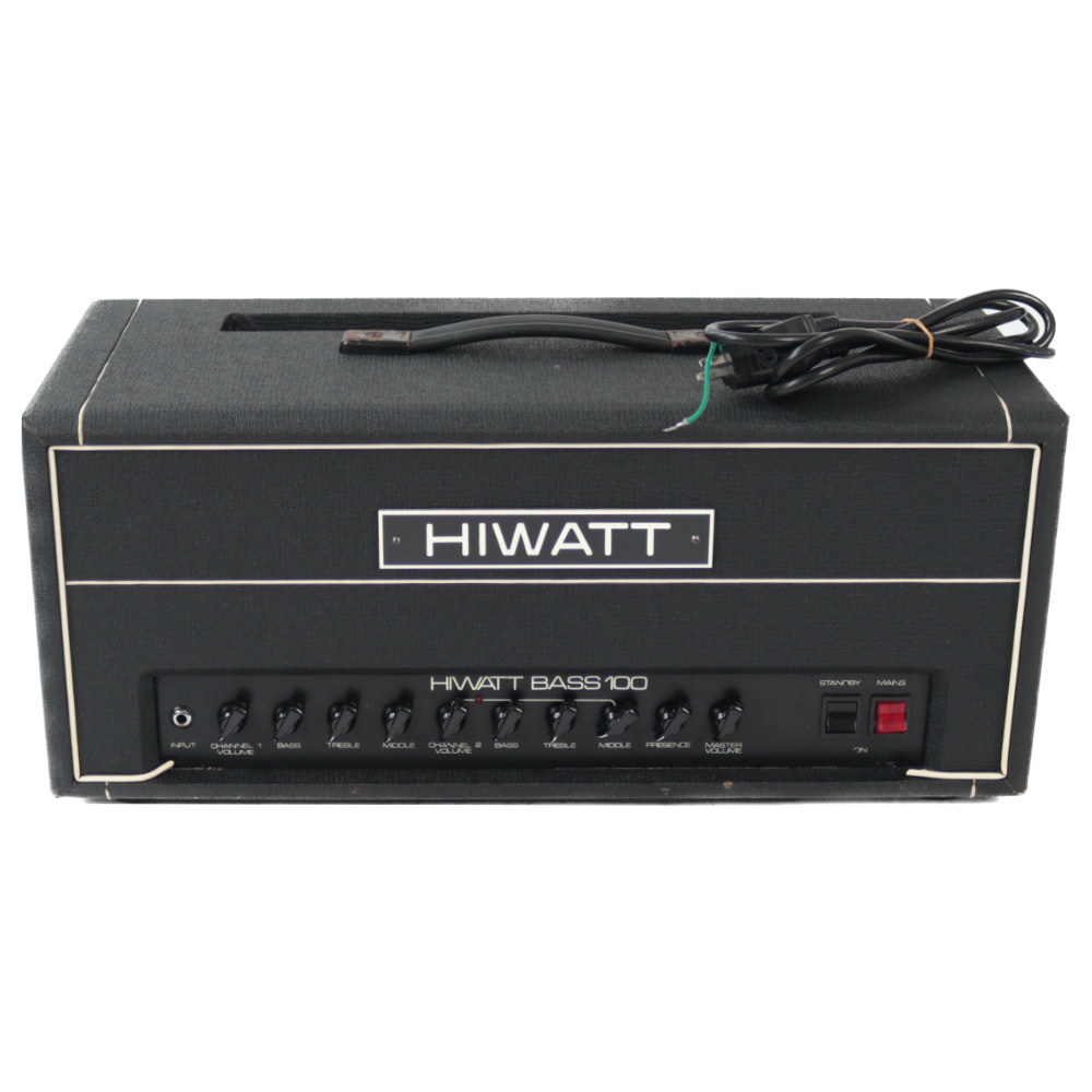 中古】 HIWATT BASS 100 LB100 フルチューブ ベースアンプ ヘッド  