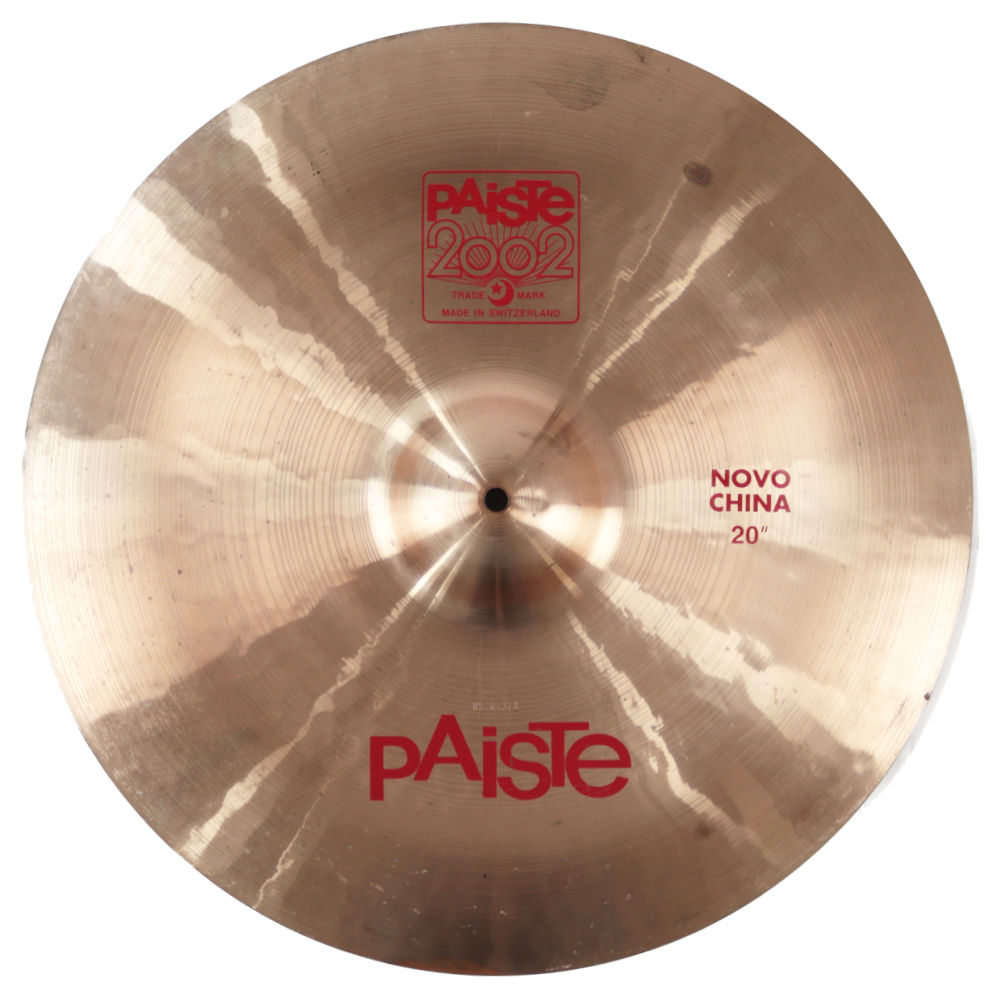 中古】 PAISTE パイステ 2002 Novo China 20インチ チャイナシンバル  