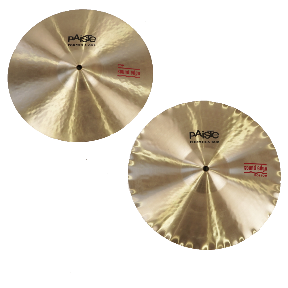 中古】 PAISTE パイステ Formula 602 Classic Sound Edge Hi-Hat 14 