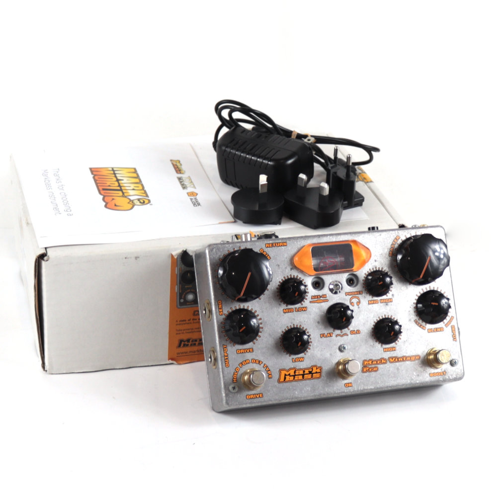 Markbass マークベース チューブプリアンプ MarkVintagePre Amazon | Markbass マークベース チューブプリアンプペダル Mark