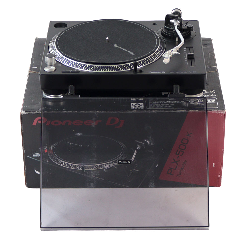 中古】 Pioneer DJ PLX-500-K Black ターンテーブル レコード 