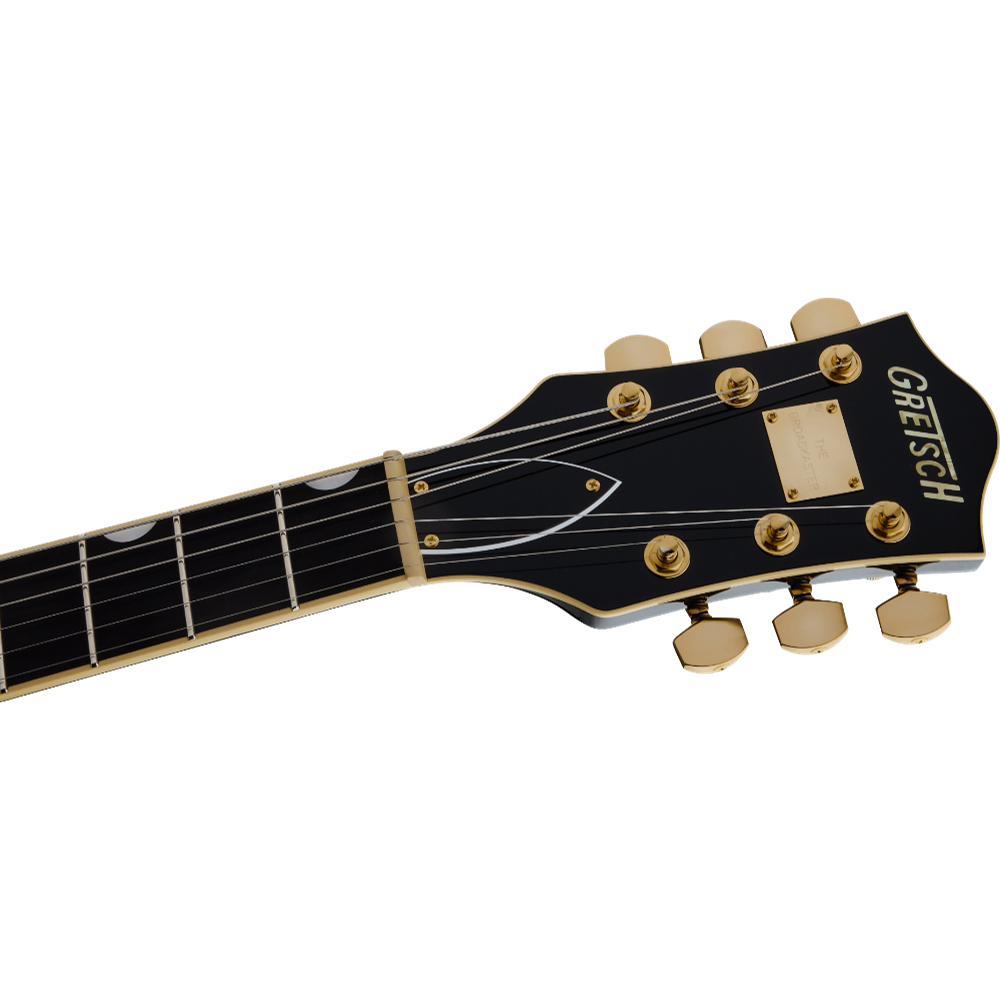 GRETSCH グレッチ Broadkaster Center Block with String-Thru Bigsby and Gold Hardware Ebony Fingerboard Cadillac Green JP エレキギター ヘッド