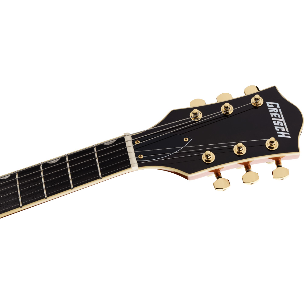 GRETSCH グレッチ Electromatic LTD Flame Okoume Broadkaster Double-Cut with Bigsby RNDORG エレキギター ヘッド画像