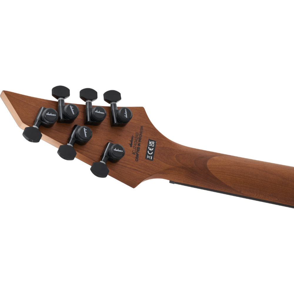 Jackson ジャクソン Pro Plus Series Signature Misha Mansoor Juggernaut HT6 Red Crystal エレキギター ヘッドバック画像