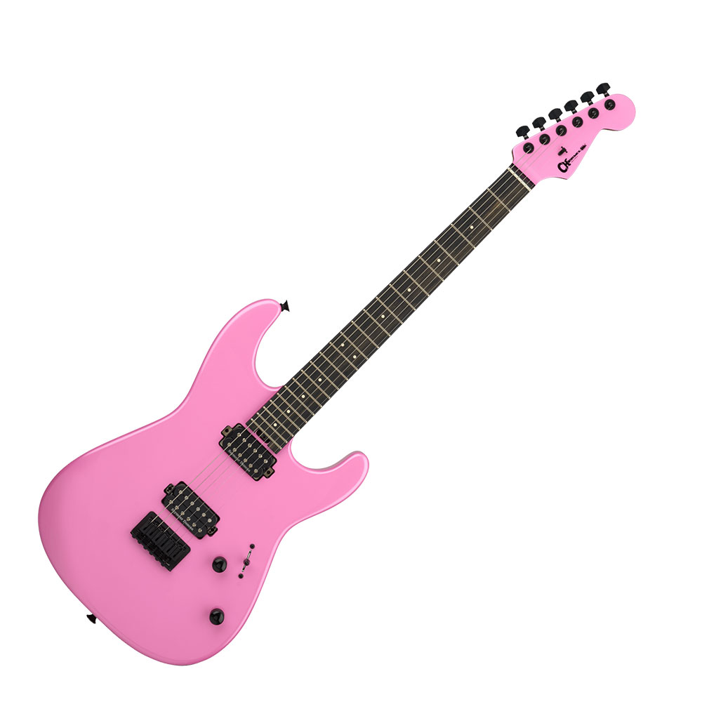 Charvel シャーベル Pro-Mod Plus San-Dimas Style 1 HH HT E Ebony Fingerboard Platinum Pink エレキギター