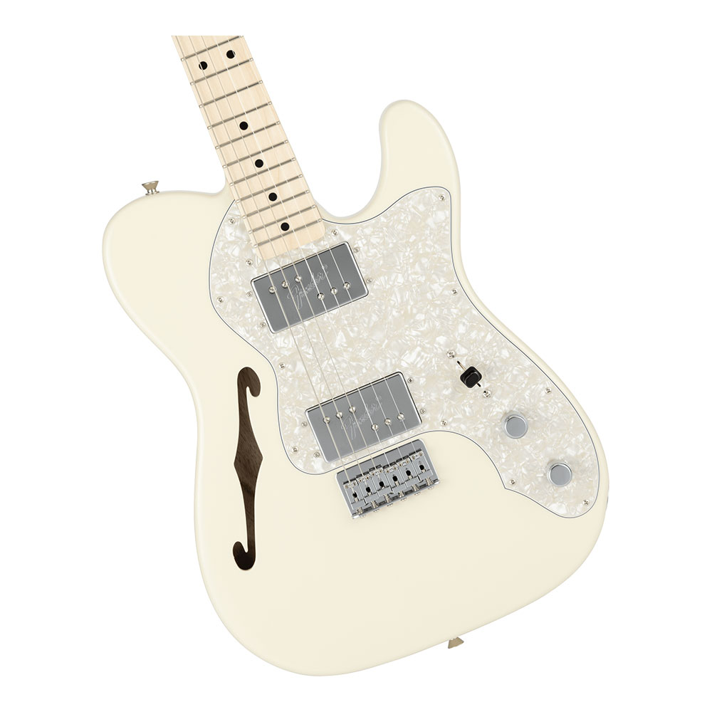 Fender フェンダー Made in Japan Traditional 70s Telecaster Thinline MN Olympic White エレキギター ボディ