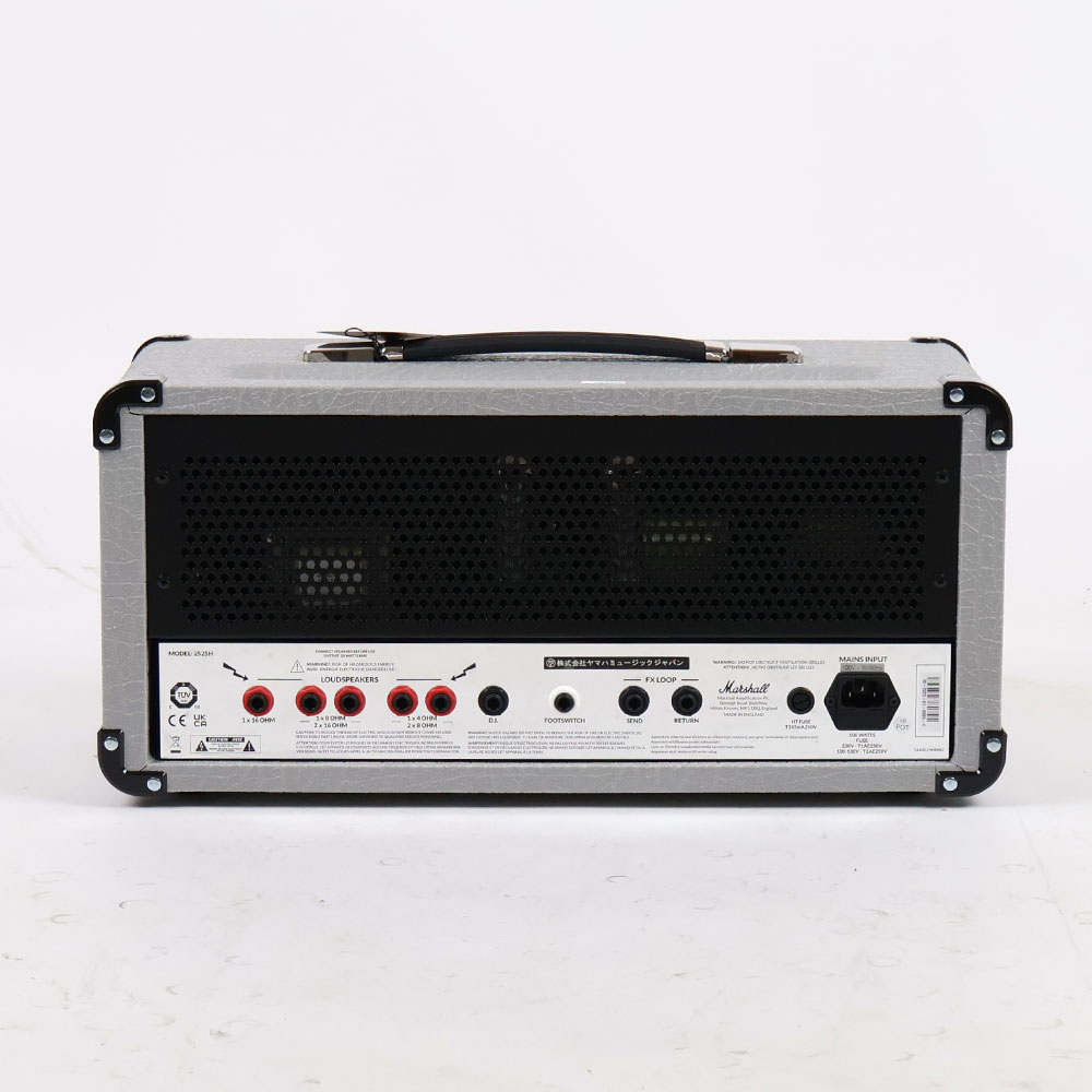 【訳あり】 MARSHALL マーシャル Studio Jubilee 2525H 小型ギターアンプ ヘッド 真空管アンプ アウトレット 背面