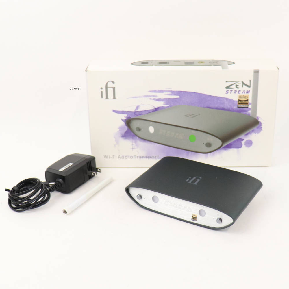 美品】iFi ZEN Stream Wi-Fiオーディオトランスポート 美品】iFi ZEN Stream Wi-Fiオーディオトランスポート