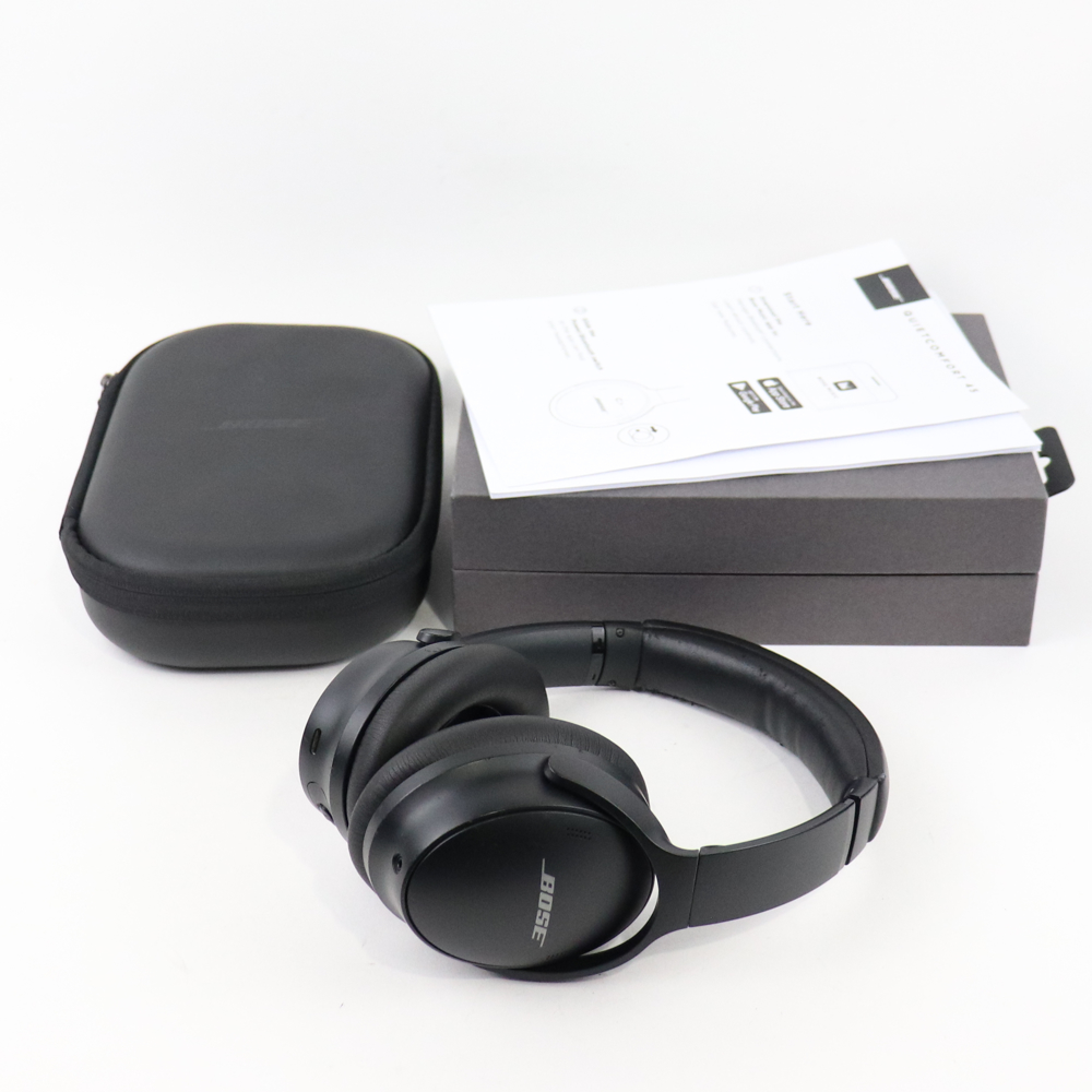 中古】 ヘッドホン BOSE QUIET COMFORT 45 BK ノイズキャンセリング 