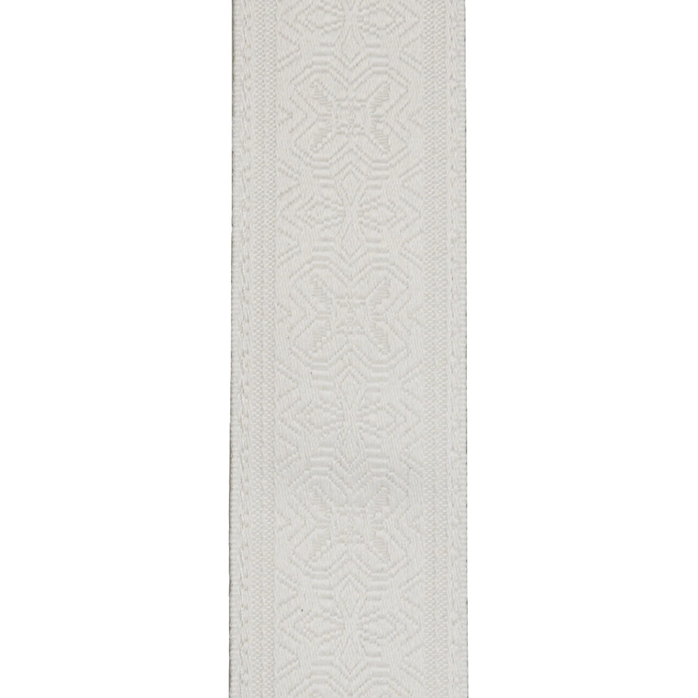 D’Andrea ダンドレア Ace Guitar Straps ACE-14 Greenwich White ギターストラップ 柄拡大