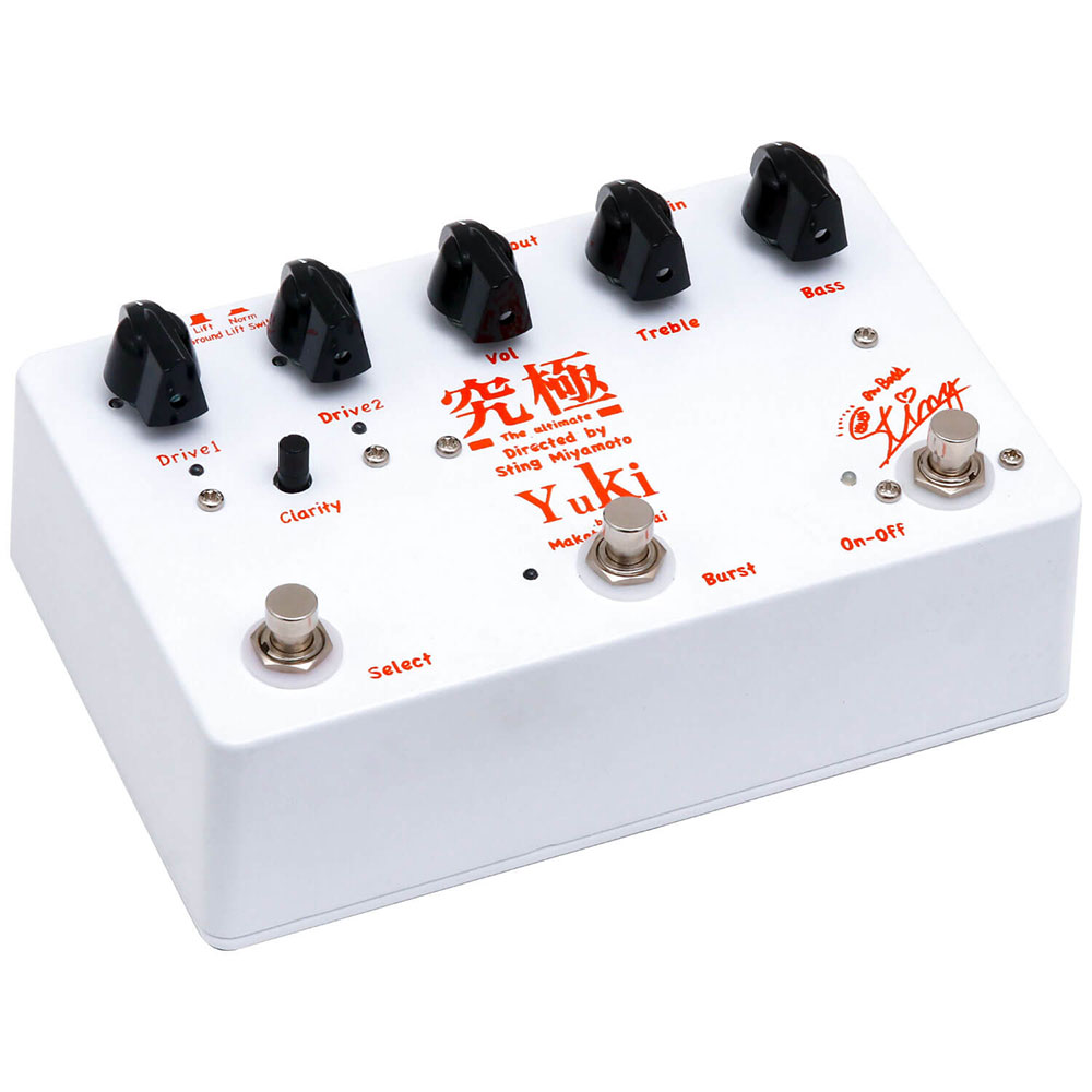 YUKI ユキ 究極 2 ベース用 オーバードライブ プリアンプ 全体