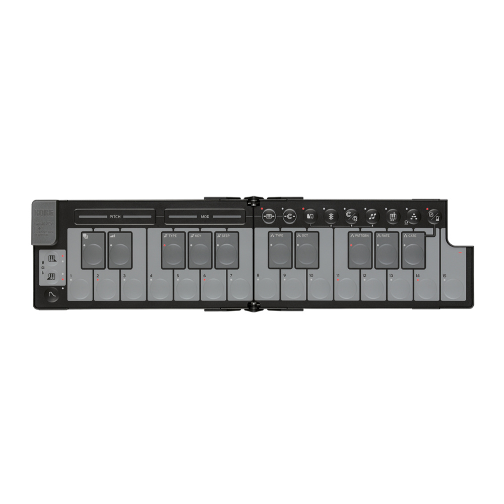 KORG nanoKEY-FD BK Black 折りたたみ可能 USB MIDIキーボード nanoKEY Fold FOLDABLE MIDI KEYBOARD