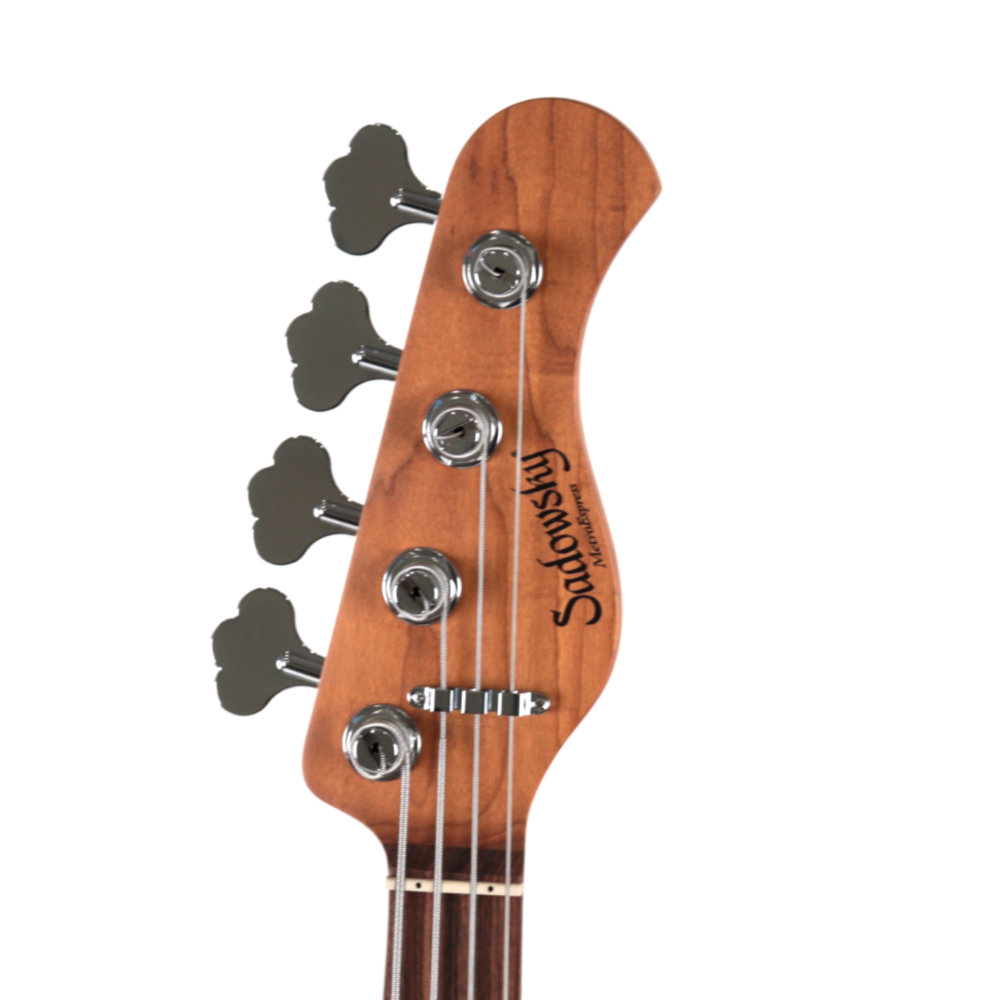 Sadowsky サドウスキー MetroExpress MX21 HP4 Morado Fingerboard Ocean Blue Metallic エレキベース ヘッド表