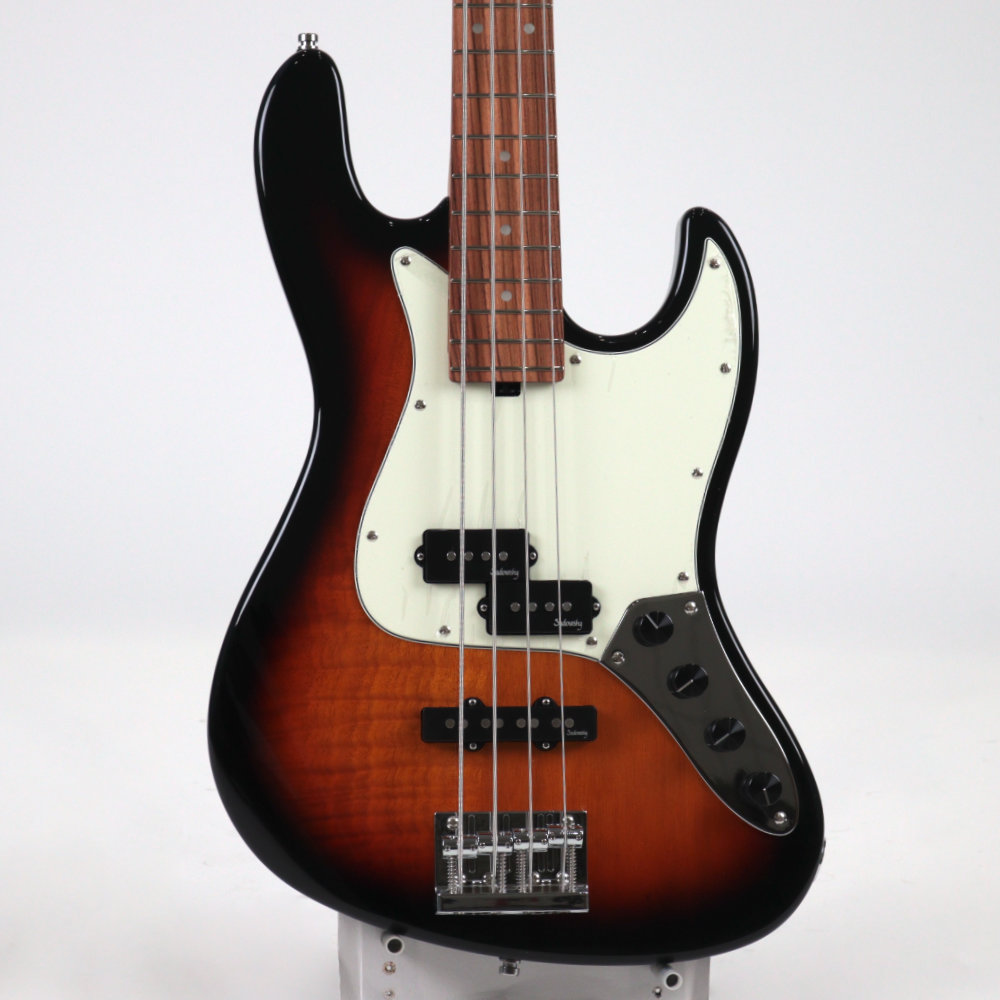 Sadowsky サドウスキー MetroExpress MX21 HP4 Morado Fingerboard Tobacco Sunburst Transparent エレキベース トップ
