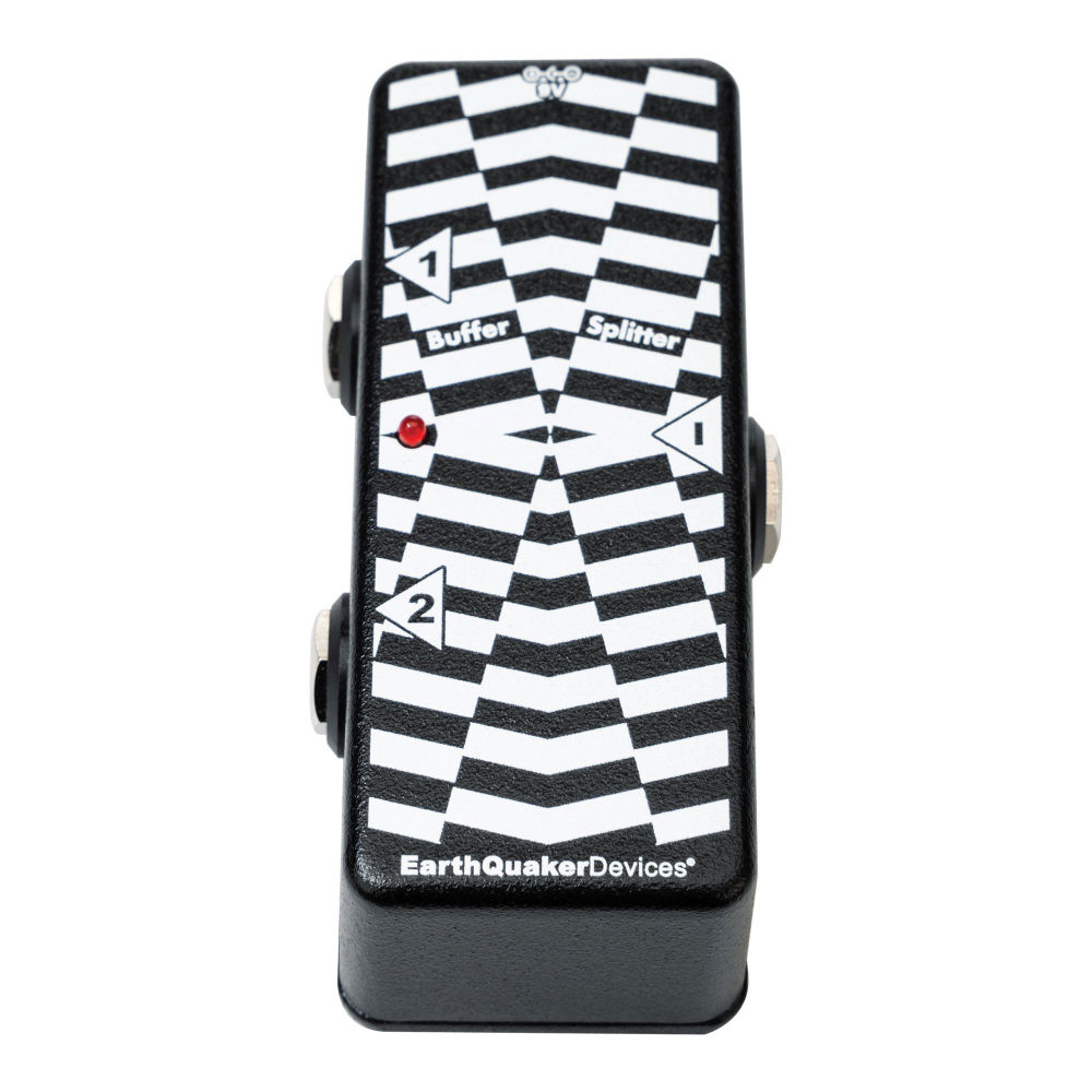 EarthQuaker Devices アースクエイカーデバイセス EQD Buffer Splitter ユーティリティシリーズ バッファースプリッター 斜めアングル画像