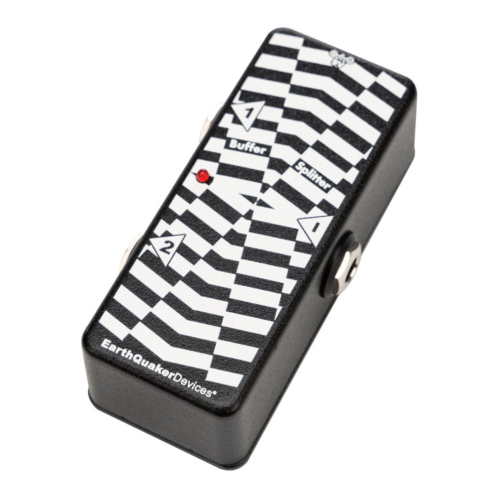 EarthQuaker Devices アースクエイカーデバイセス EQD Buffer Splitter ユーティリティシリーズ バッファースプリッター 右斜めアングル画像