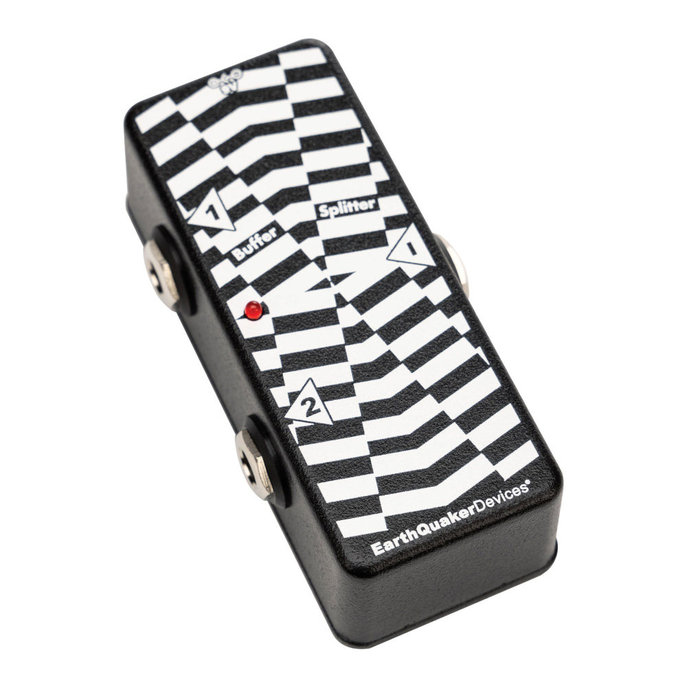 EarthQuaker Devices アースクエイカーデバイセス EQD Buffer Splitter ユーティリティシリーズ バッファースプリッター 左斜めアングル画像