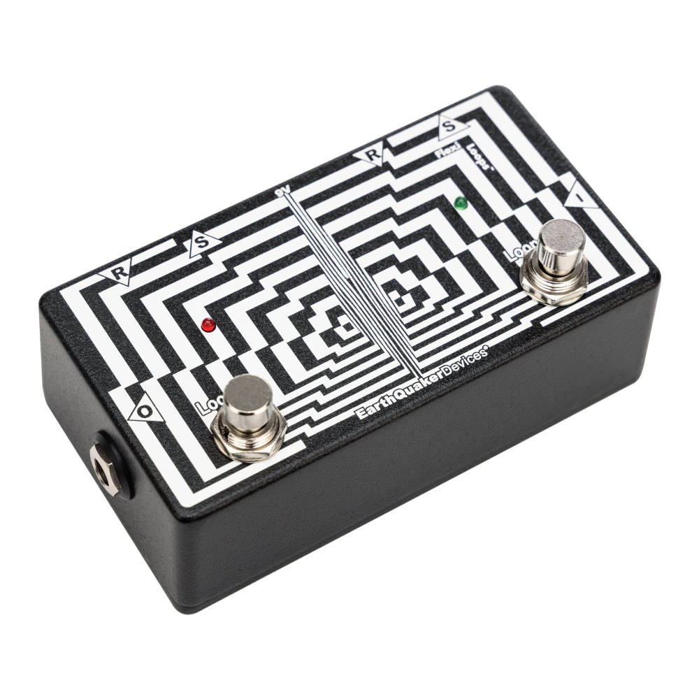 EarthQuaker Devices アースクエイカーデバイセス EQD Flexi Loops ユーティリティシリーズ フレキシループスイッチャー 左斜めアングル画像