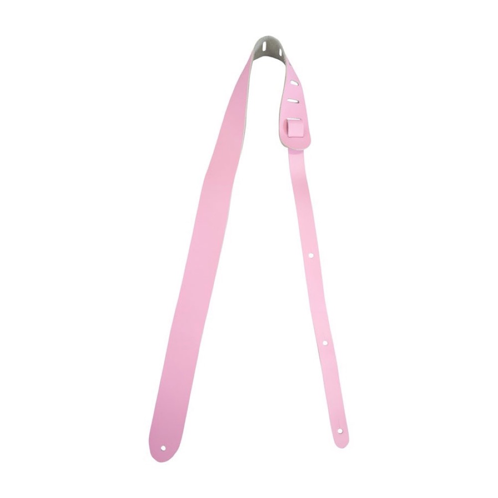 KIWAYA STP-MA パステルカラー マゼンタ 本革ウクレレストラップ キワヤ 皮製 本皮 革製