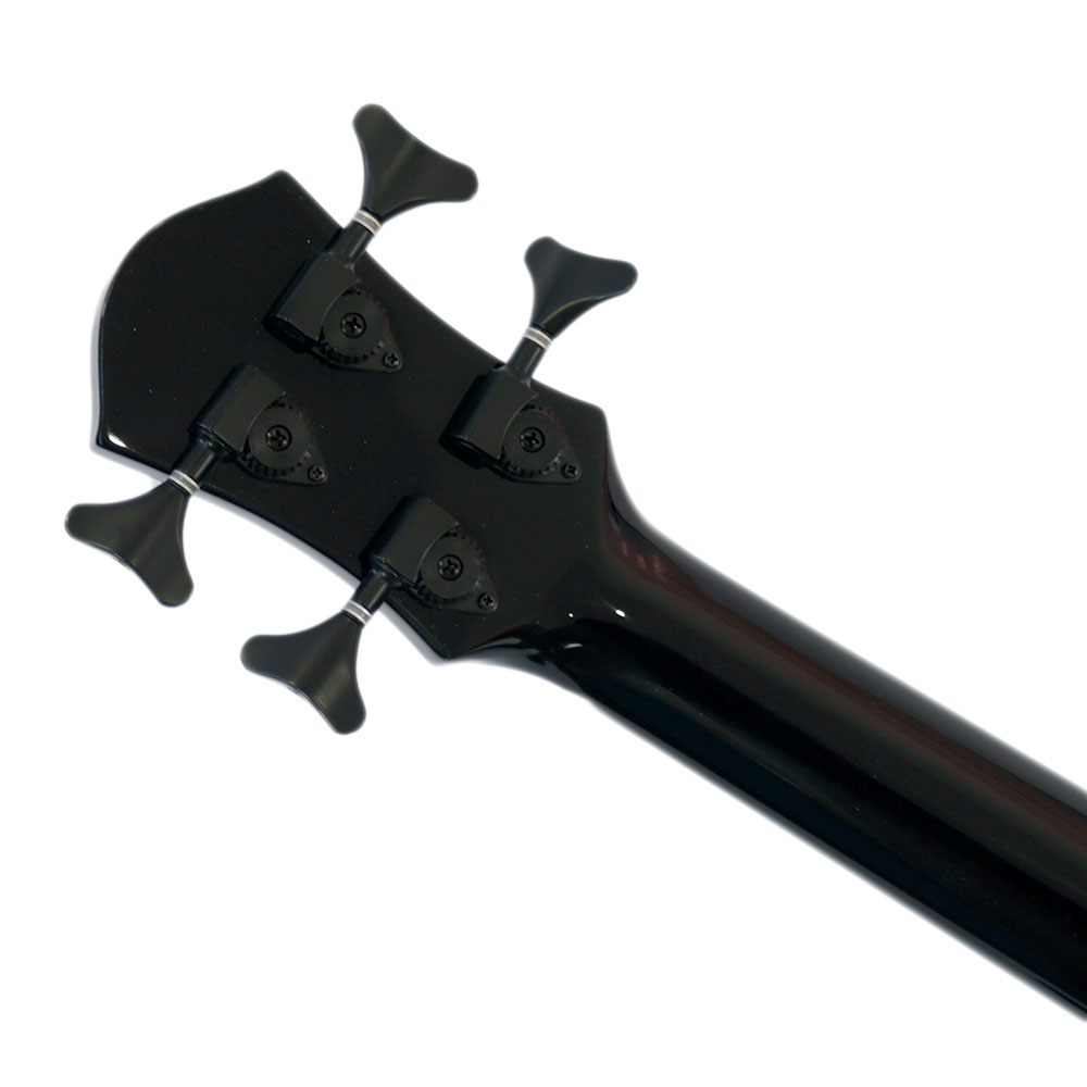 アウトレット エレアコベース aNueNue アヌエヌエ Bird Guitar aNN-MBS18E Black アコースティックベース バードギター ヘッド