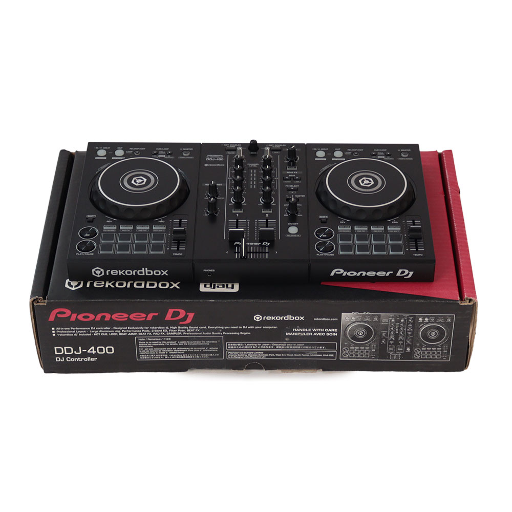 ジャンク】DJコントローラー DDJ-400 ※箱、USBあり 中古】 DJ