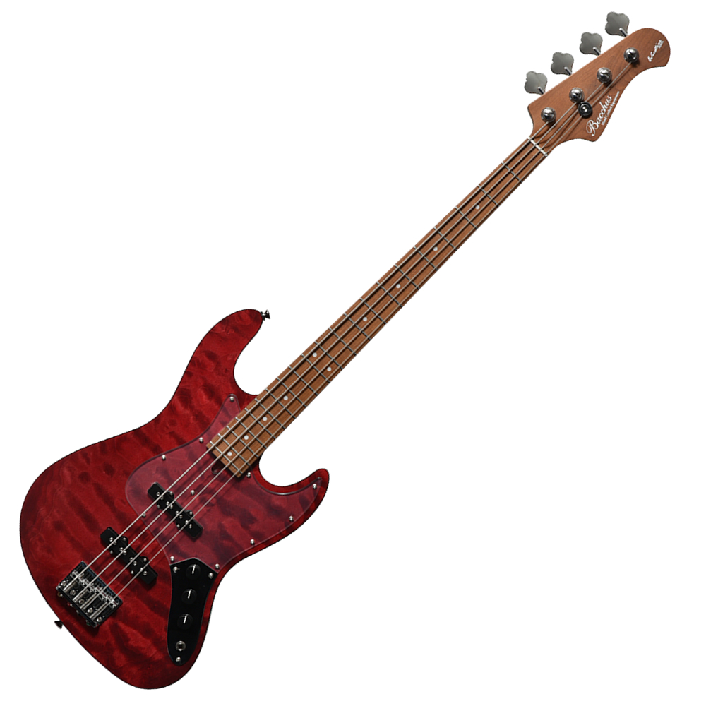 BACCHUS バッカス Japan Tune-up Series WL4-QM RSM/M REDS エレキベース