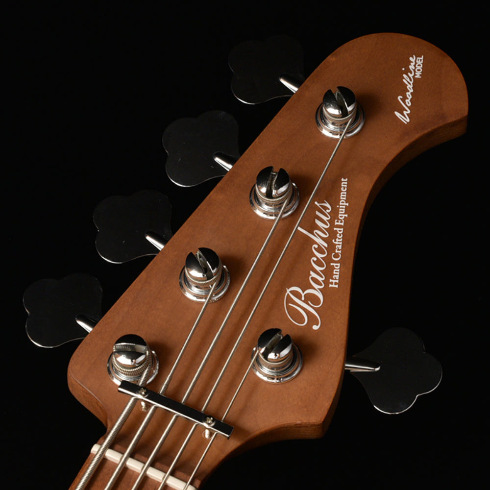 BACCHUS バッカス Japan Tune-up Series WL5-QM-AC RSM/M CHGS 5弦ベース エレキベース ヘッド画像