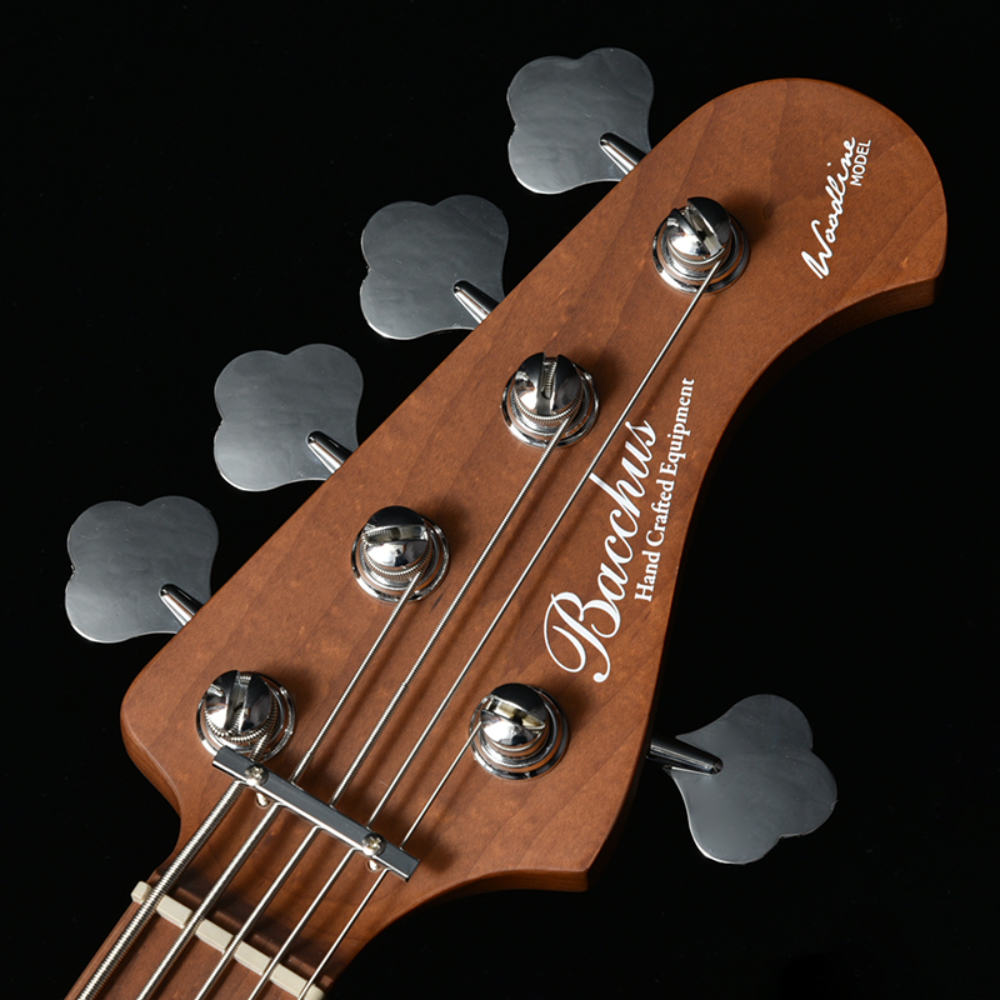 BACCHUS バッカス Japan Tune-up Series WL5-SPM-AC RSM/M BLKS-B 5弦ベース エレキベース ヘッド画像