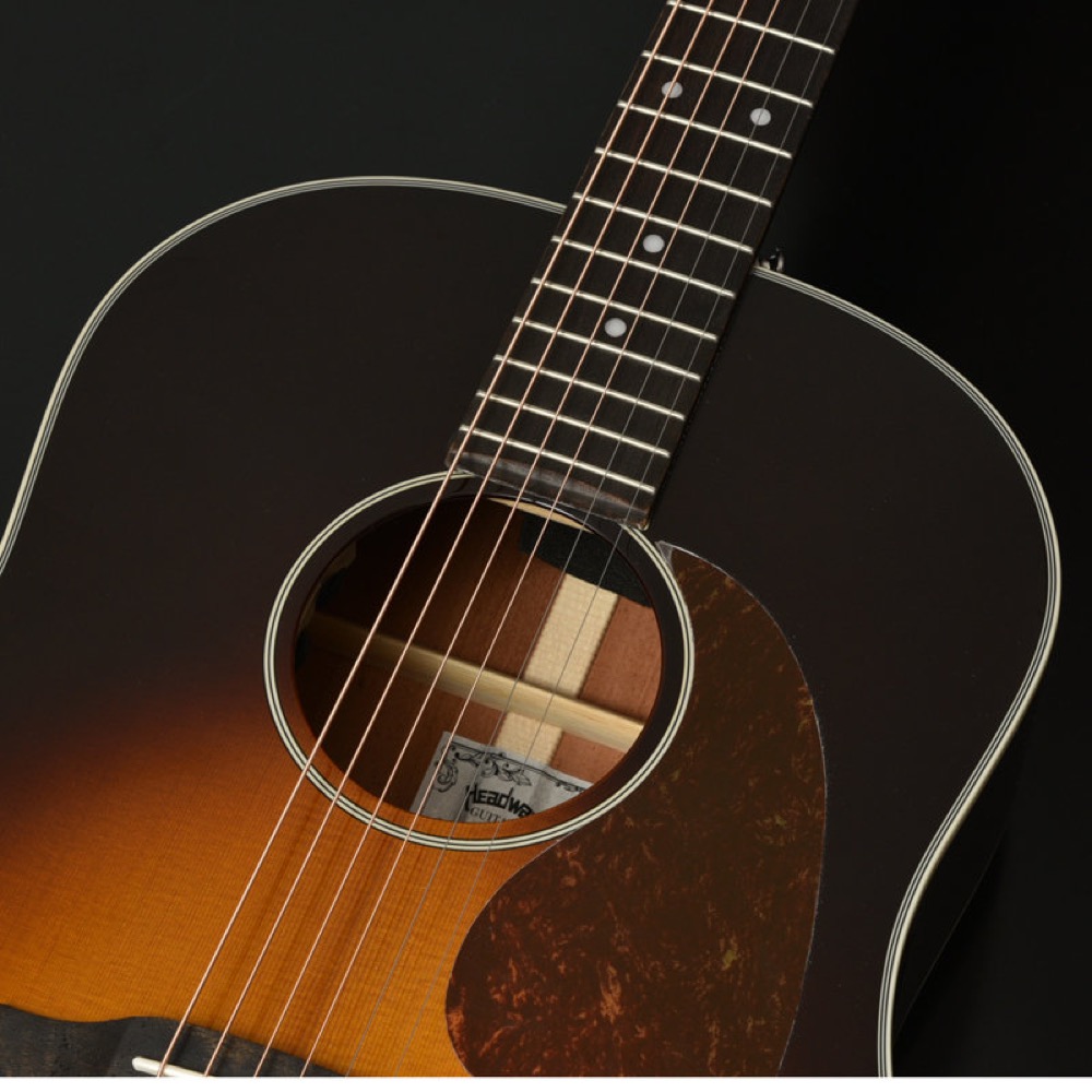 HEADWAY ヘッドウェイ Japan Tune-up Series HJ-V115ASE/AGED SB エレクトリックアコースティックギター エレアコ サウンドホール、ロゼッタ