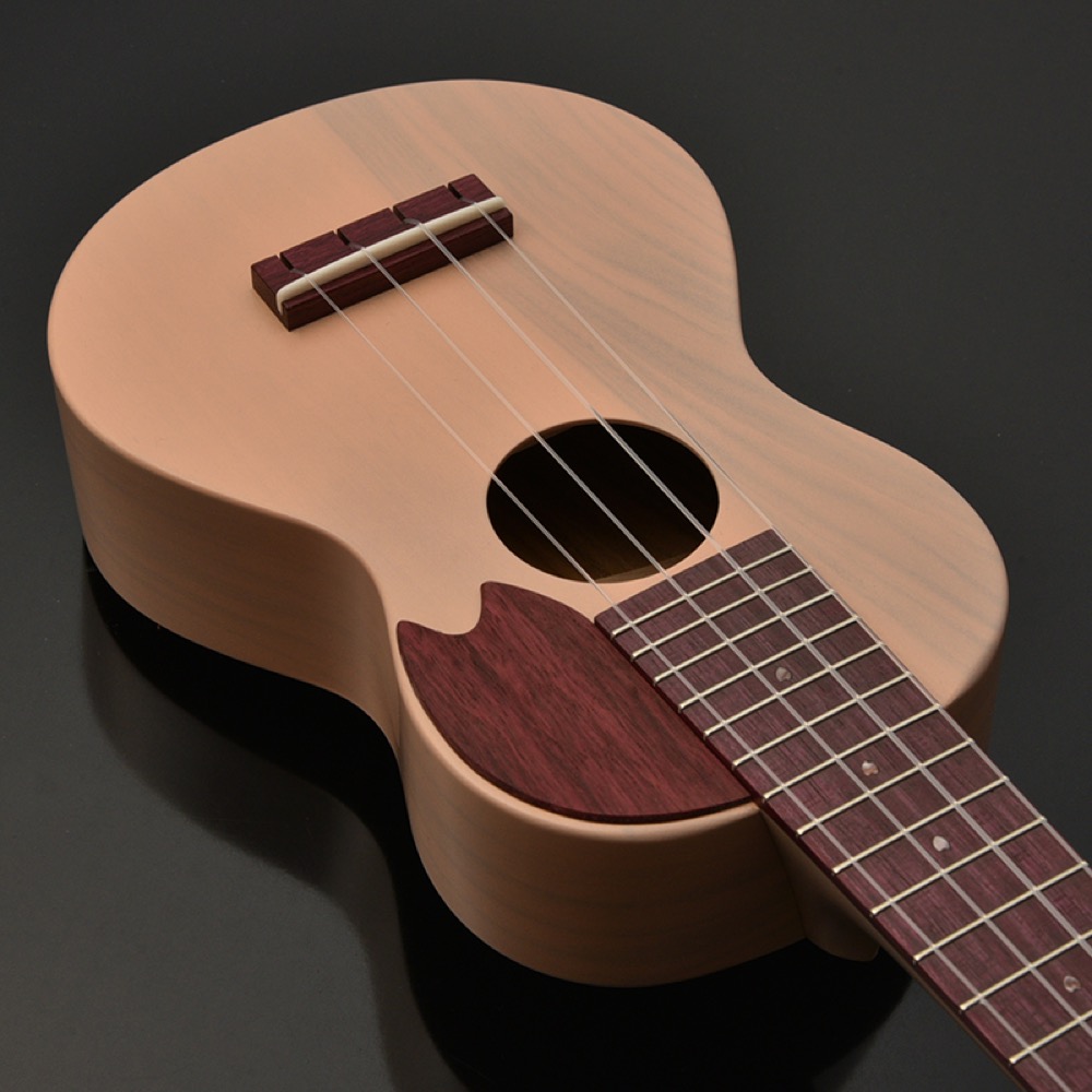 SAKURA UKULELE さくらウクレレ SUS-SAKURA BLONDE SKBD ソプラノサイズ ウクレレ 桜 トップ