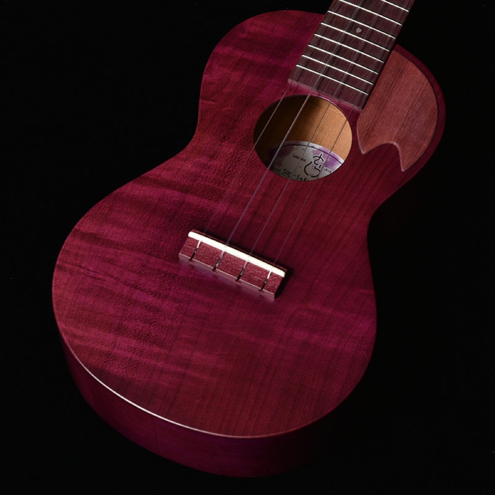 SAKURA UKULELE さくらウクレレ SUC-SAKURA PURPLE SKPP コンサートサイズ ウクレレ 桜 トップ