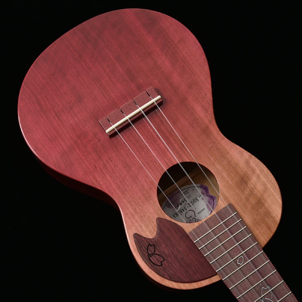 SAKURA UKULELE さくらウクレレ SUC2-SAKURA GRD SKR-GRD-MH コンサートサイズ ウクレレ 桜 トップ
