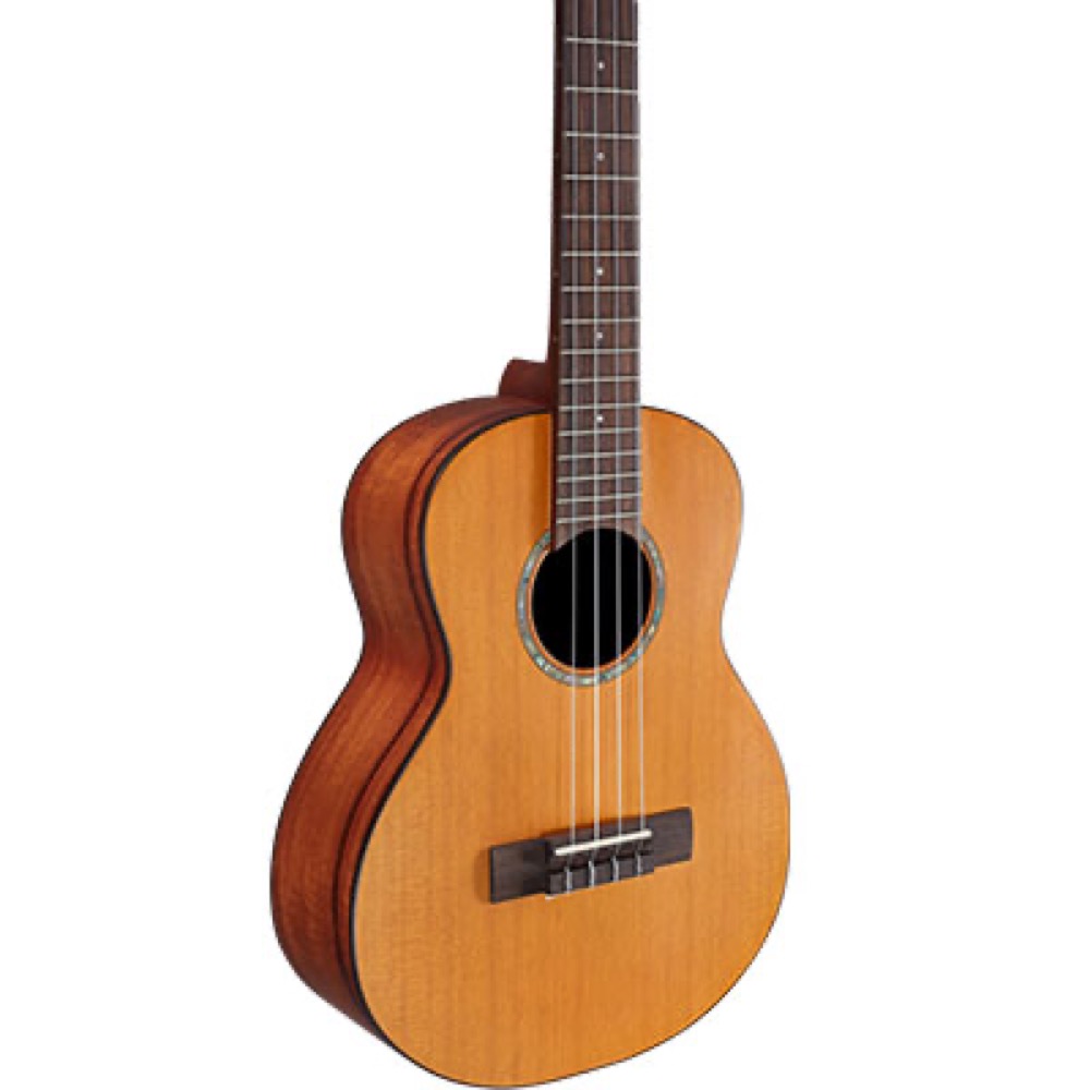 aNueNue aNN-T4Eピックアップ付き Solid Cedar Top テナーウクレレ シダー単板トップ Acacia(Taiwan Koa)バック＆サイド ボディトップ画像