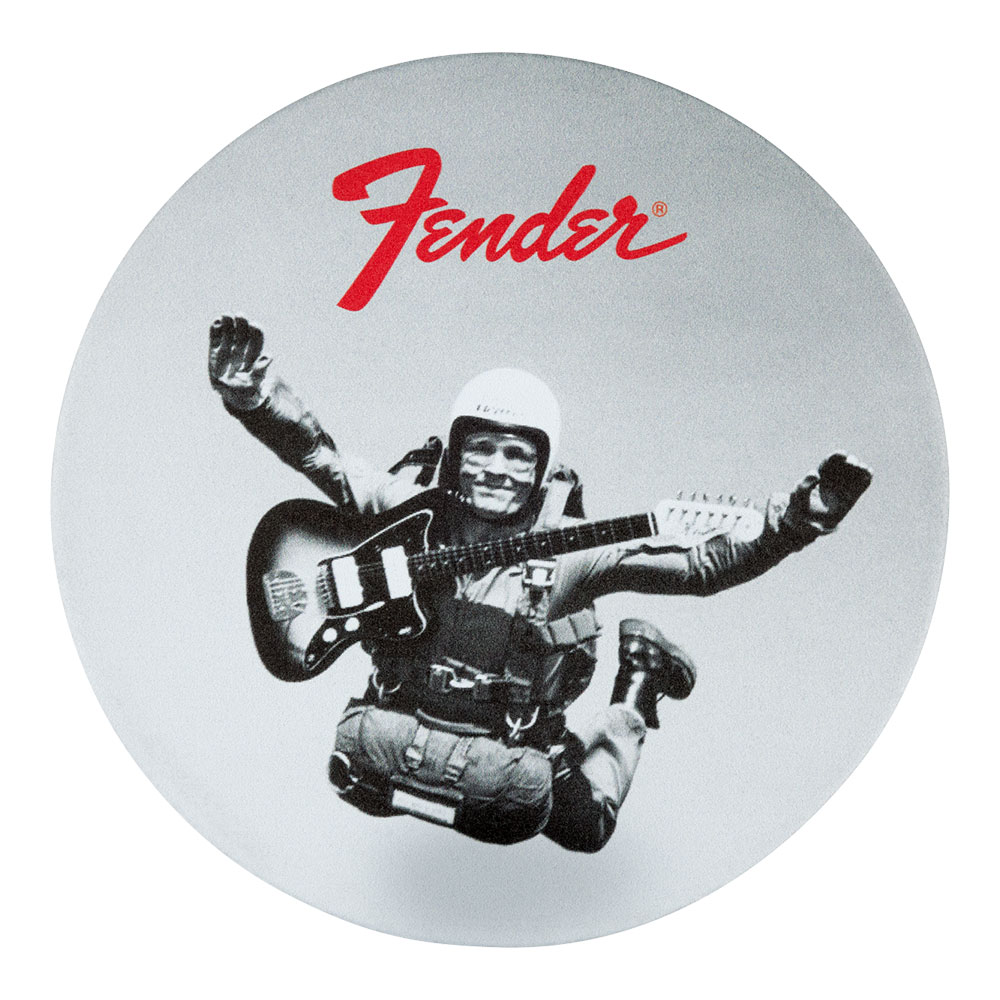 Fender フェンダー Vintage Ads 4-Pk Coaster Set Black and White コースターセット 正面