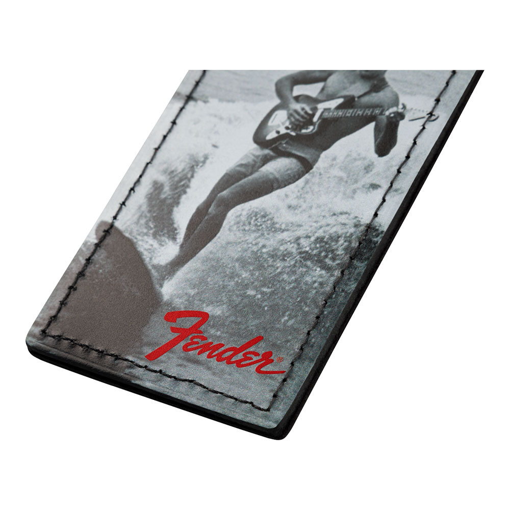 Fender フェンダー Vintage Ad Luggage Tag Surfer ラゲッジタグ 表面